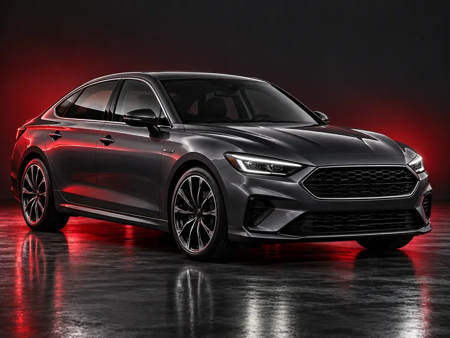 Medium 4-door sedan, the vehicle size example for the Medium tier.