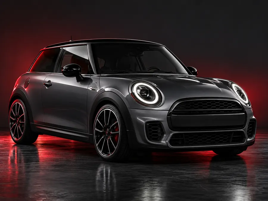 Small 2-door compact car, the vehicle size example for the Small tier.