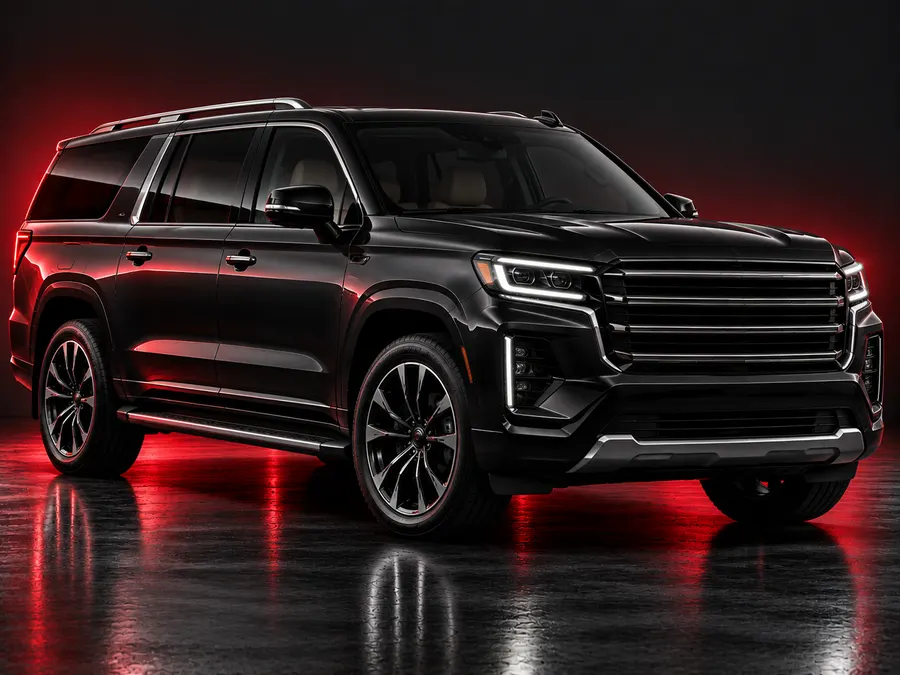 XL 7-seater full-size SUV, the vehicle size example for the XL tier.