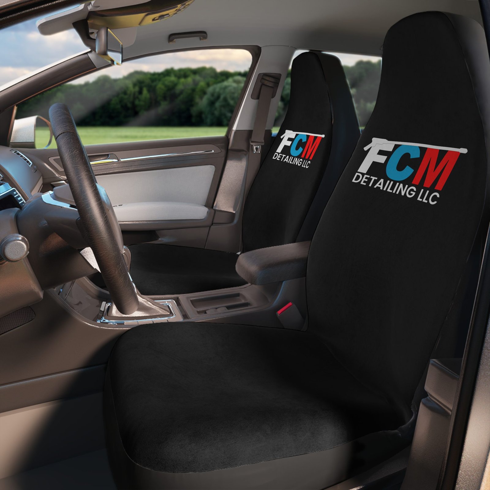 FCM Detailing Polyester Car Seat Covers